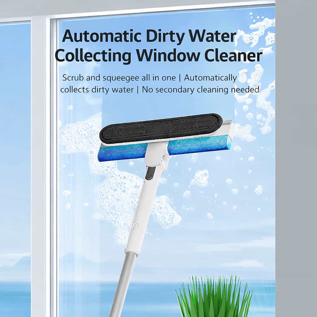 5 in 1 Multi Purpose Cleaner & Telescopic Extension Pole Wiper Etc