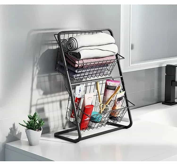 Multi Purpose 2 Layer Rack