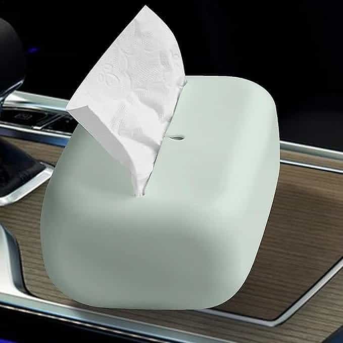 Food-Grade Silicone Tissue Box Holder