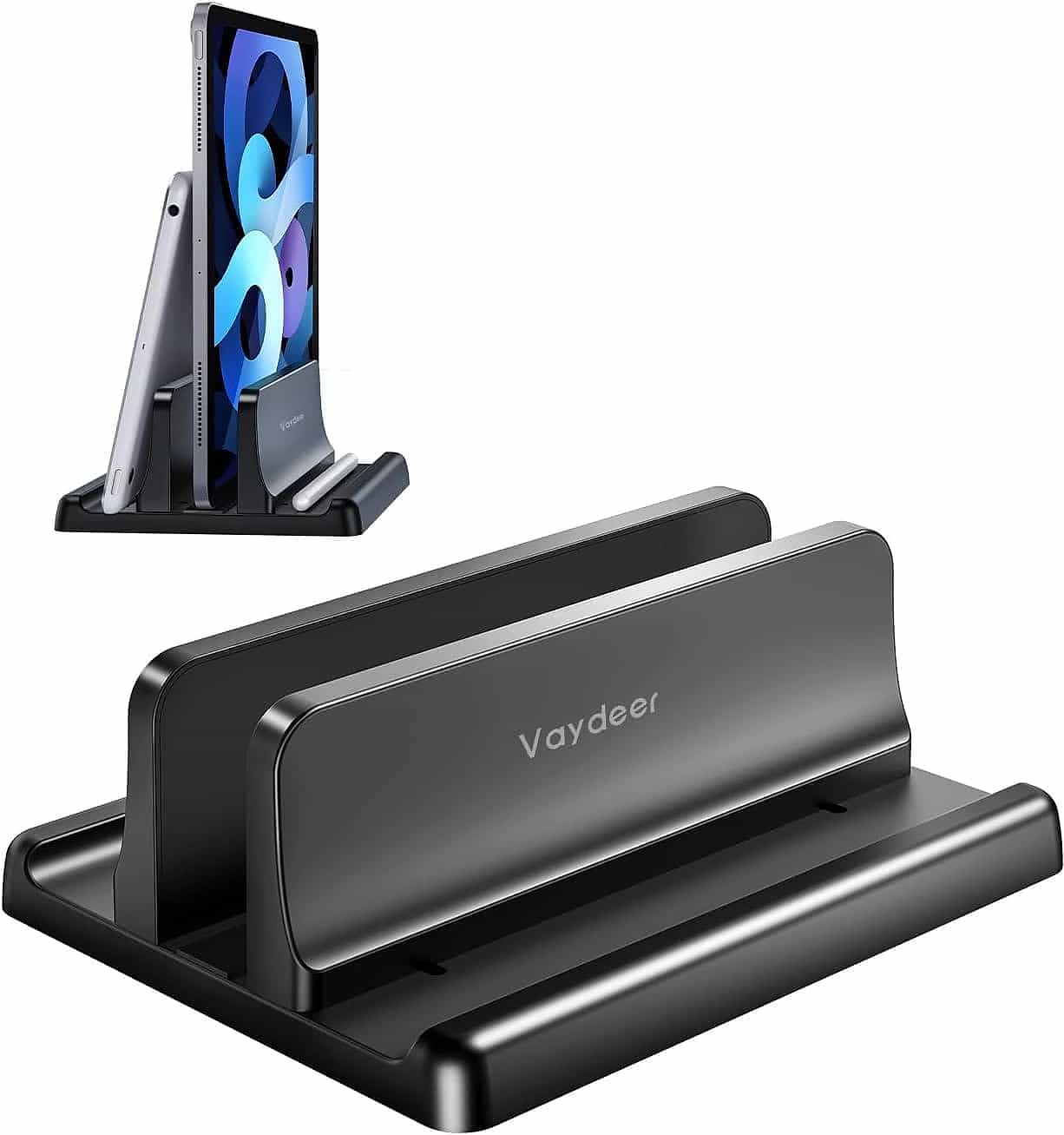 Adjustable 3-in-1 Vertical Laptop & Tablet (Notebook) Stand/Holder
