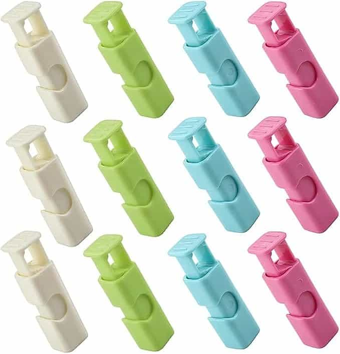 Easy Squeeze & Lock Bag Clips
