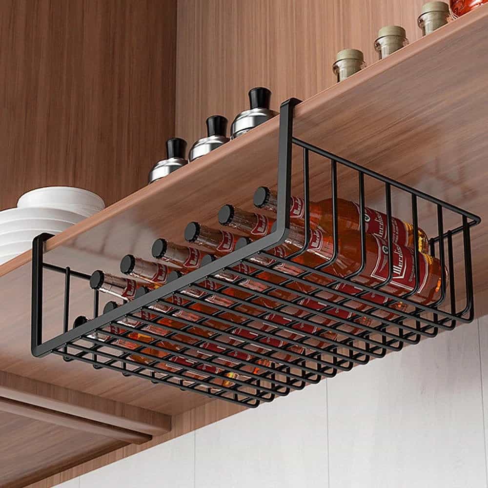 Under-Shelf Hanging Storage Basket