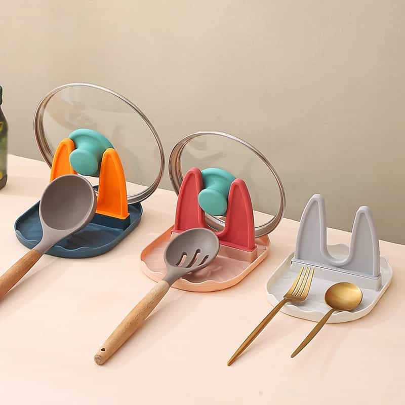 Pan Lid & Spoon Holder