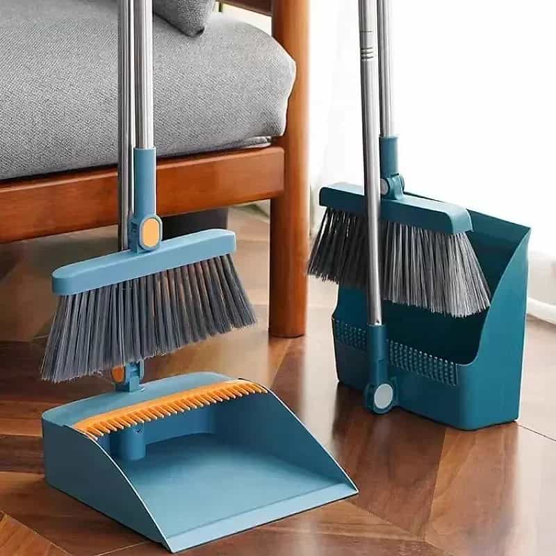 Foldable Broom & Dustpan Set