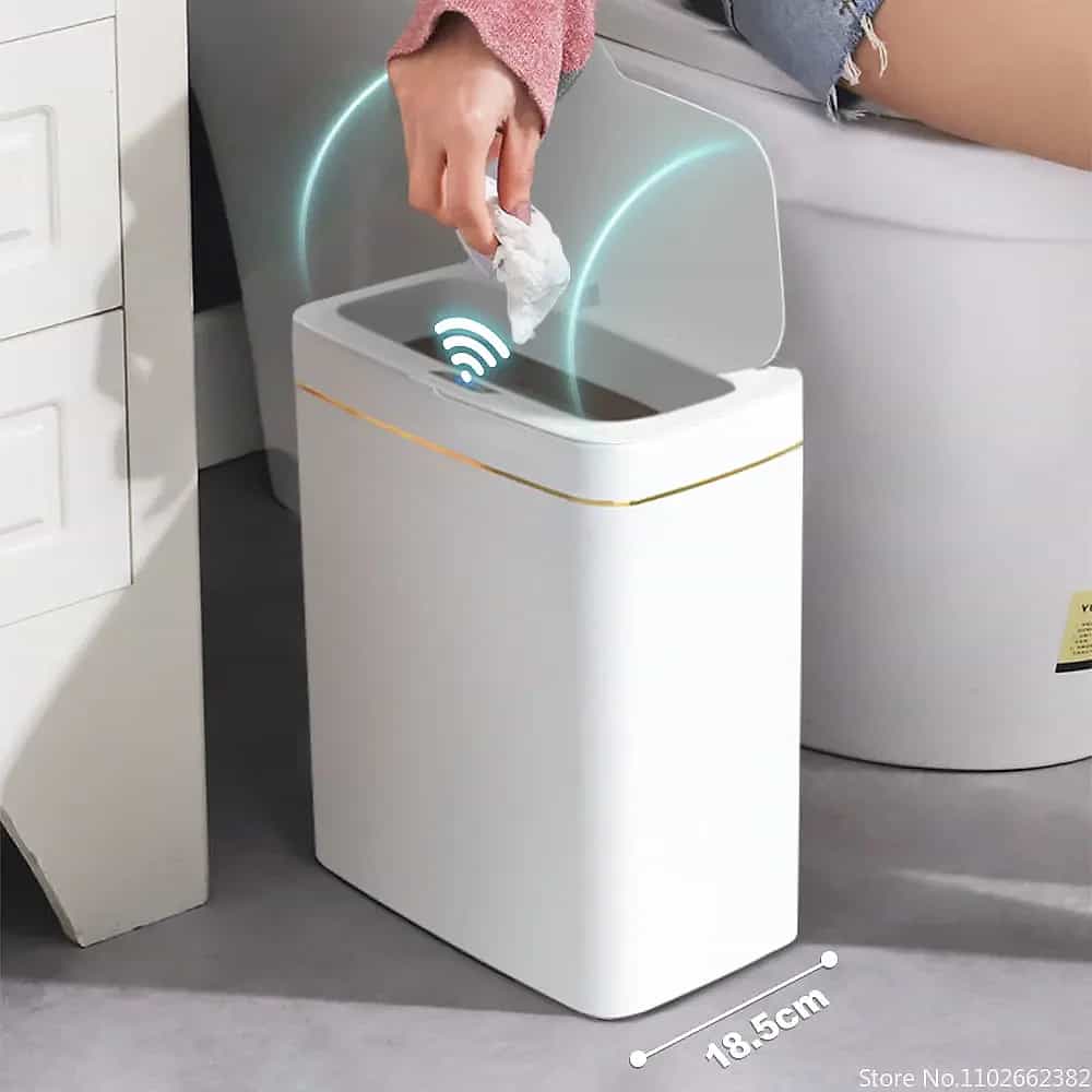 Smart Touchless Trash Can