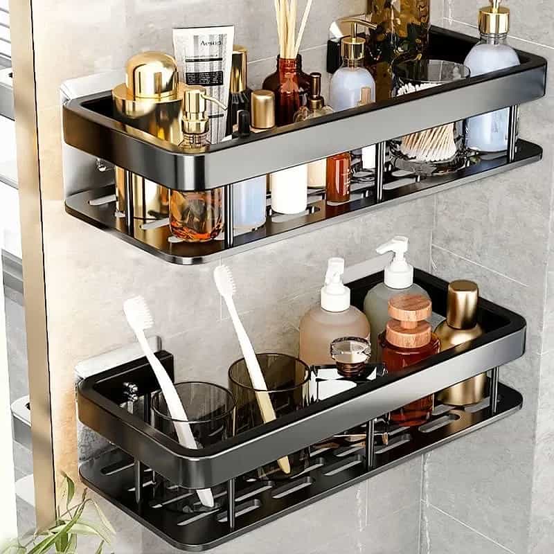 Punch-Free Wall Shelf - 1 Piece