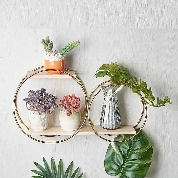 Nordic Metal Wall Shelf (2 Designs)