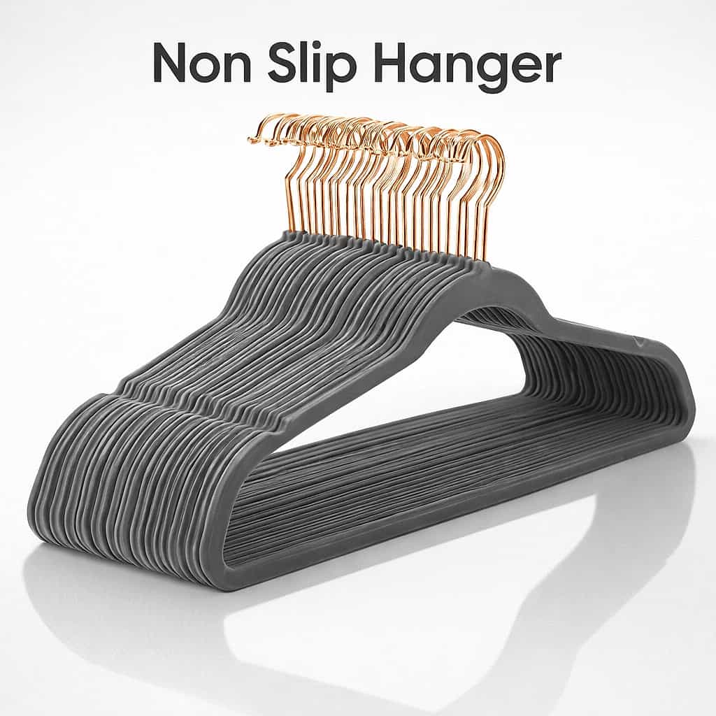 Non-Slip Hangers – Sleek & Durable