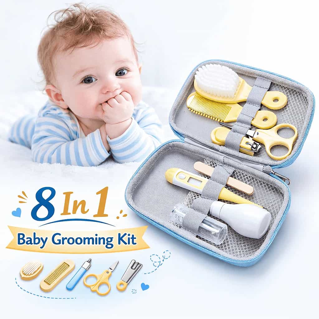 8 in 1 Infant Nursing & Grooming Care Kit