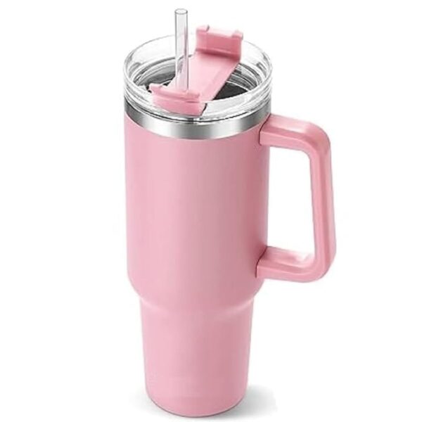 1200ML Insulated Tumbler with Handle & Straw