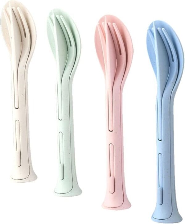 3-in-1 Cutlery Set – Knife, Fork & Spoon
