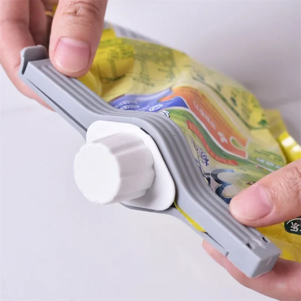 Twist-Lock Seal Clip for Freshness & Protection