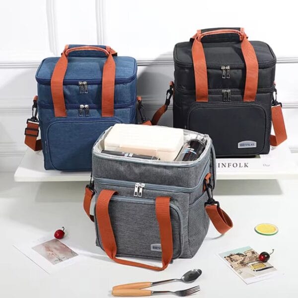 Insulated Lunch Bag – Large Capacity & Portable