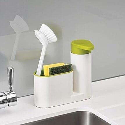 Multi-Utility Sink Organizer with Soap Dispenser