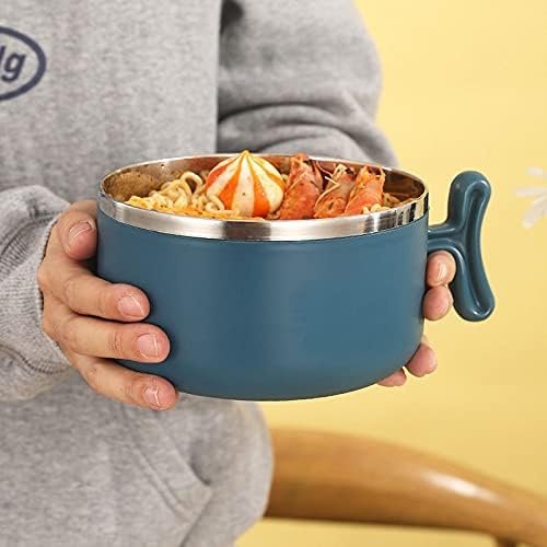 Stainless Steel Noodle Bowl with Lid