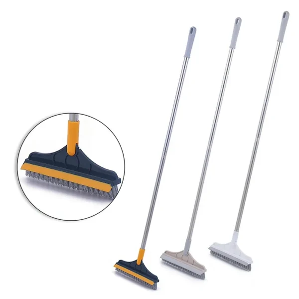 Rotating V-Head Floor & Tile Groove Brush