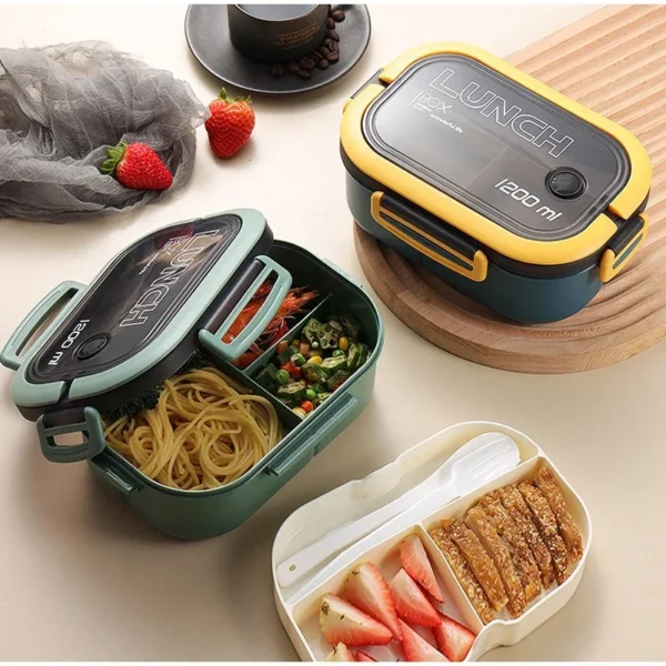 Kids Bento Lunch Box – Portable & Leakproof